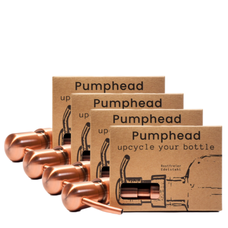 4x Pumphead Kupfer