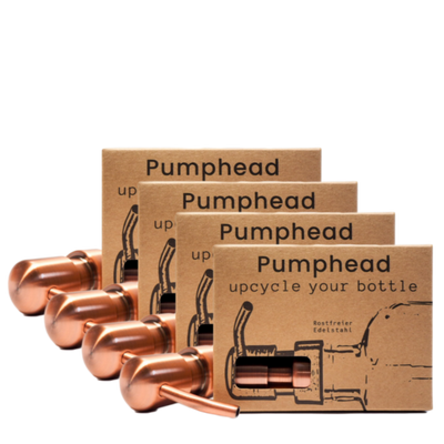 4x Pumphead Kupfer